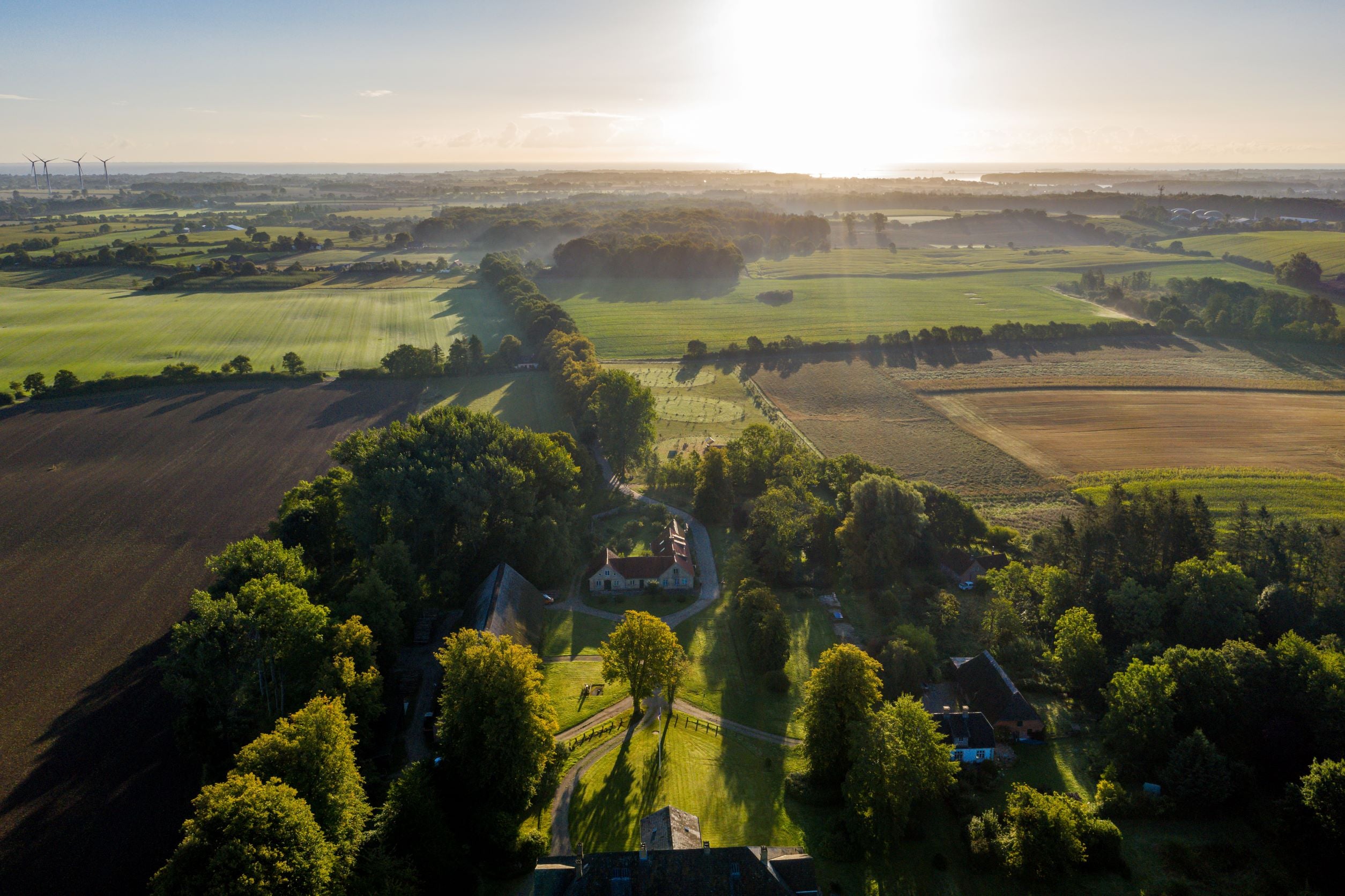 Nachhaltige Landwirtschaft in Schleswig-Holsteinischen Angeln zwischen Schlei und Ostsee